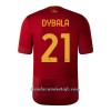 Camiseta de fútbol AS Roma Dybala 21 Primera Equipación 2022-23 - Hombre